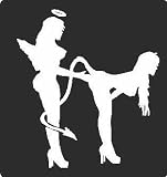 Angel Devil Skin Girl Decal 7