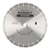 Husqvarna Construction Products 520006 12 x .250 x 1DP Millenium G2 Green Concrete Diamond Blades