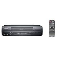 Sylvania 6240VE 4-Head VCR with Remote and Front AV Input