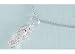 Signature 10 Cubic Zirconia Sandal Anklet STERLING SILVER