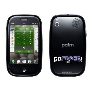 TCU Go Frogs on Palm Pre (Touchstone) Phone Cover (Black)