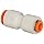 SMC KQ2H05-07A PBT Push-to-Connect Tube Fitting, Reducing Coupler, 3/16" x 1/4" Tube OD