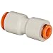 SMC KQ2H Push-to-Connect Tube Fitting, Straight Reducing Union, PBT Body, Tube OD, Inch