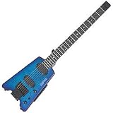 Steinberger Synapse SS-2F Custom Electric Guitar, Transparent Blue