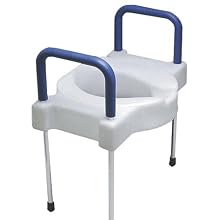 Tall-Ette 725882000 Extra Wide Elevated Toilet Seat with Steel Leg