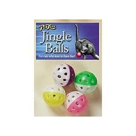 Pet Love Jingle Balls 4 Pack Cat Toy
