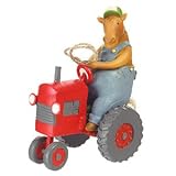 Review Midwest 666340 / Seasons of Cannon Falls Horse on a Tractor Farm Christmas Ornament