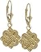 10 Karat Yellow Gold Celtic Earrings
