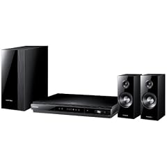 Samsung HT-D5200 3D-Blu-ray-Heimkinosystem (USB, HDMI, iPod/iPhone-kompatibel) perlschwarz