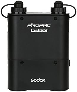 Godox PB960 4500mAh External Flash Power Battery Pack (Black) for Camera Flash Speedlite Speedlight