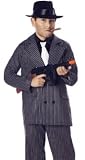 Childrens Costumes Boys Roaring 20s Gangster Costume Kids Mobster Black Pinstripe Suit Birthday Party Outfit