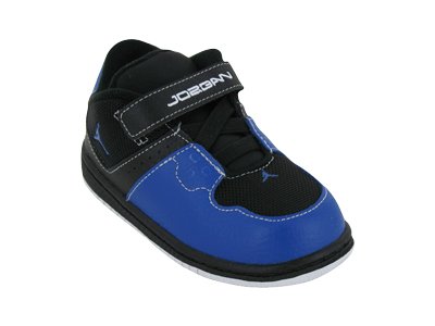 Nike Infants NIKE JORDAN 1 FLIGHT LOW (TD) BASKETBALL SHOES 7 (BLACK/VAR ROYAL-BLACK/WHITE)