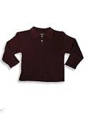 Private Label - Boys Long Sleeved Ribbed Sweater, Maroon