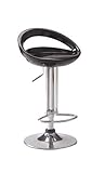 Black ABS Coated Bar Stool 1 Pair