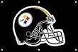Pittsburgh Steelers Indoor/Outdoor Fan Banner 3 ft x 2 ft NFL Football Fan Shop Sports Team Merchandise