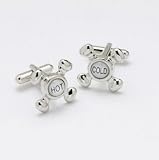 Mens Designer Fashion Cufflinks - Hot & Cold Taps