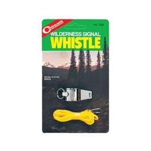 COGHLANS Camping Whistle Wilderness Signal Whistle Md: 7735. by