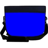 Blue Color Design NEOPRENE Laptop Sleeve Bag Messenger Bag - Laptop Bag -Notebook Bag - for Macbook Pro, Aspire, Samsung, Acer, ASUS, Dell, HP, Lenovo, Sony, Toshiba Unisex - Ideal Gift for all occassions!