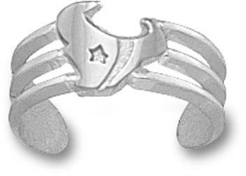 Houston Texans NFL Sterling Silver Toe Ring