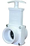 Valterra 6101 PVC Gate Valve, White, 1-1/2" Slip
