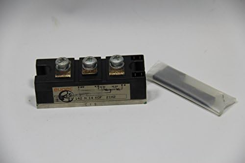 Eupec TT 142 N 14 KOF PowerBlock Thyristor Module Phase Control, 34mm Base