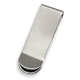 Chisel Brushed Stainless Steel Money Clip