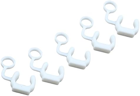 5 Pcs U Shape Silicone Anti Vibration Rubber Locking Plug for gopro Hero 1, Hero 2, Hero 3, Hero 3+, Hero 3 +, Hero 4 Camera - White