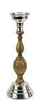 Baldwin Wood and Aluminum Candleholder