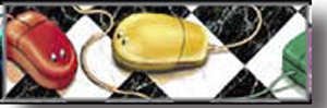 BORDER COMPUTER MOUSE