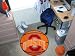 NCAA OHIO STATE BUCKEYES BASKETBALL SHAPED DOOR MAT RUG