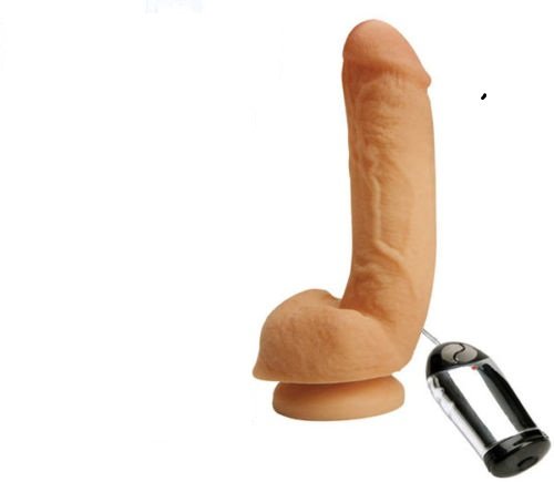 Brandon Lee CyberSkin 7X Vibrating Penis with Balls