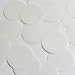 Round Sequin 40mm Oyster White Transparent Glossy and Matte Duo Two Sided Loose Couture Paillettes