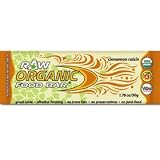 Organic Food Bar 0121 RAW Organic Food Bar Cinnamon Rasin Tray of 12