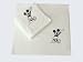 Duschtuch HELLO MICKEY Aquanova 70x140 Weiss