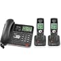 AT&T CORDED/ DUAL CORDLESS ANSWERING SYSTEM MODEL TL74208