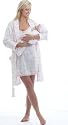 The Olian Printed Nightgown Set with matching Baby Gown and Beanie