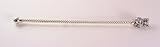 Review RSC  / Silver plated cocktail stirrer - Owl design