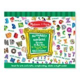 Melissa and Doug Alphabet and Numbers Sticker... by
