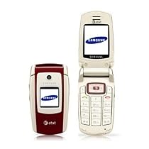 Samsung A127 Unlocked GSM Camera Flip Phone - Red