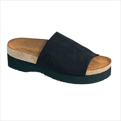 Naot Womens Tampa, 42, Black Stretch