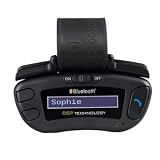 Fonus Universal Steering Wheel Bluetooth Wireless Speakerphone Portable Bluetooth LCD... 