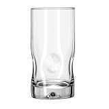 Libbey Crisa Impressions 16-Ounce Cooler Glass, Box of 12, Clear by Libbey
