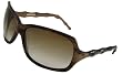 Michael Kors Fashion Sunglasses S524 291, Brown Horn Frame/ Brown Fade Lenses/ Bamboo Detail Temples