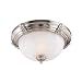 Hampton Bay English Pewter Finish 2 Light Flush Mount EJ0001