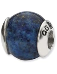 Sterling Silver Lapis Stone Charm
