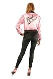 Pink Ladies Satin Jacket Plus Adult (1X)