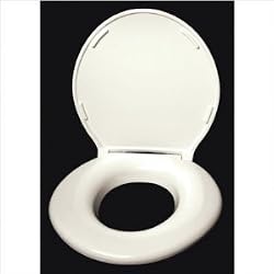 Big John Toilet Seat With Cover Cream