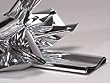 Metallic Wrap/Sheets 18" x 30" each - (5 Sheets) Gift Wrap - Silver