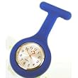 Nurses Fob Watch - Dark Blue - Silicone (Infection Control) + white holder free