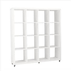 Great Chance Eurostyle Sabra 4x4 Shelving Unit In White Bookcases Thanhnam1993thanhnam